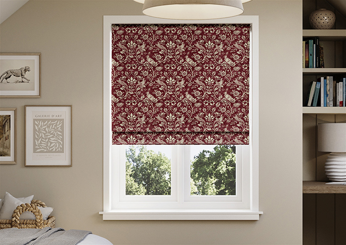 Heathland, Rouge - Twist&Fit Roman Blind - Image 3